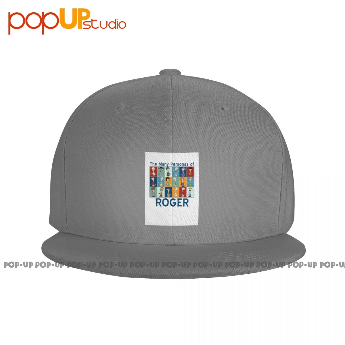 The Many Personas Of Roger American Dad! Snapback Cap Baseball Caps