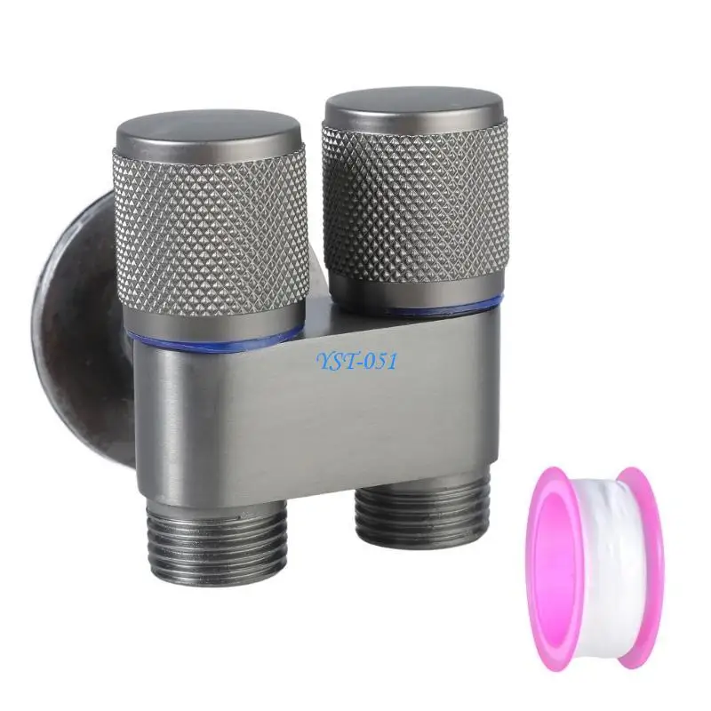 

E15A Universals Thread Double Control Valves Toilet Bathroom Fittings