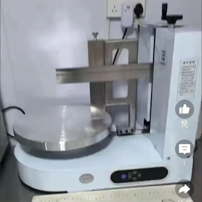 Esparcidor automático de crema para pasteles, máquina eléctrica para esparcir recubrimiento, relleno, alisado, herramienta de decoración de pasteles de pan
