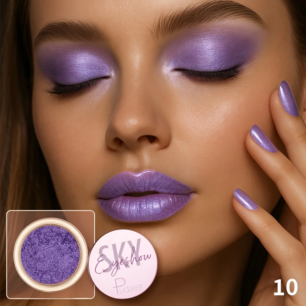 Cień do powiek Glitter Sparkle - błyszczący i o wysokim połysku cień do powiek, łatwy w aplikacji, o wysokiej reprodukcji kolorów, na festiwalowe imprezy