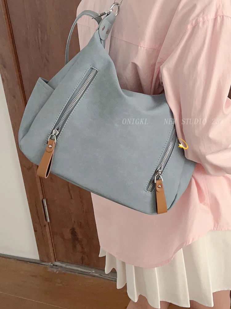 

All-match Commuter Tote Bag Female 2024 New Summer One-shoulder Handbag Leisure Large-capacity Messenger Bag