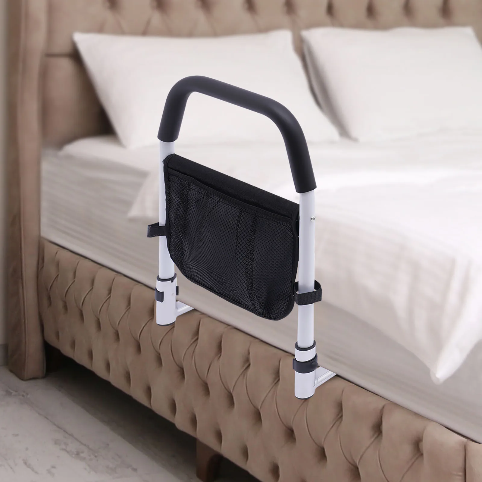 Bed Guard Bed Rails for Elderly Adults, Safety Bed Rail, Stability Bed Guard for all Types of Mattresses, 52 x 35 x 50cm