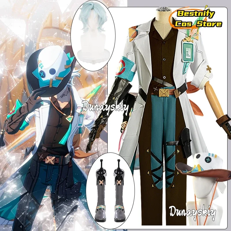 

CosplayIFA Cosplay Game GENSHIN IMPACT Costume Shirt, Pants, Jacket, Belt set Unisex Outfit Anime IFA Wig Prop Role-playing Suit