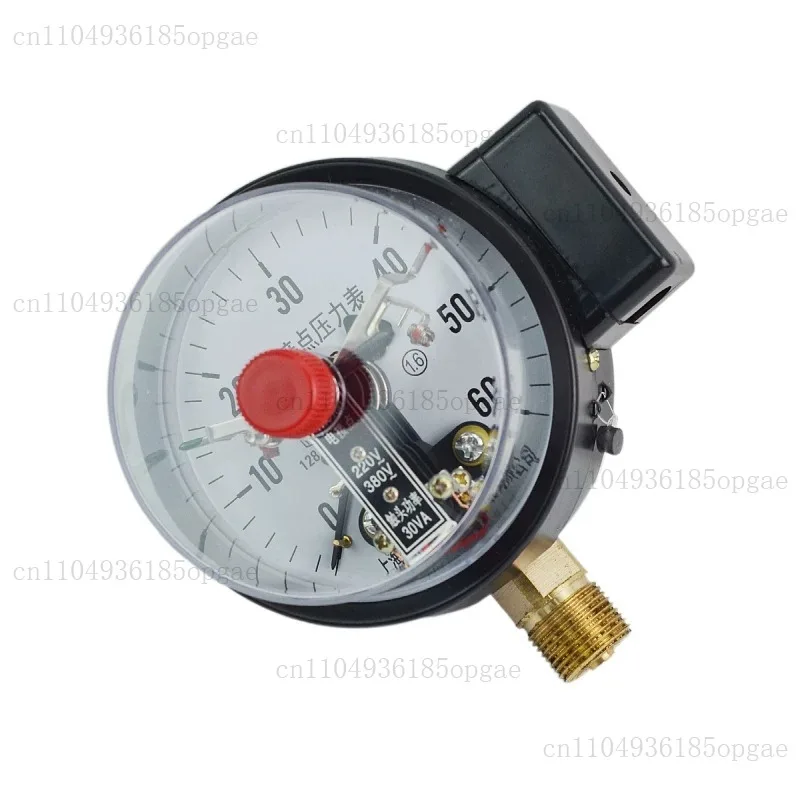 YXC-100 Barometer YX150 Magnetic-assisted Electric Contact Pressure Gauge 220V Water Pump Pressure Controller