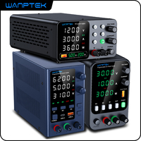 Wanptek 30V 5A 10A DC Power Supply Adjustable Digit Display Lab Power Supplies Voltage Regulator 60V 5A 120V 3A memory function