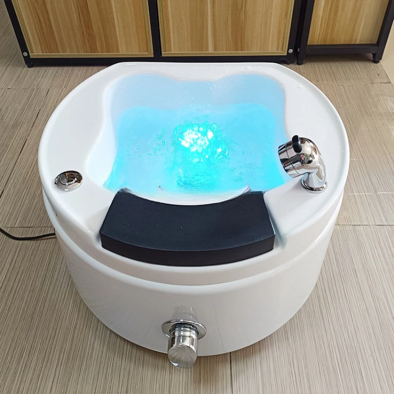 New Modern White Pedicure washing basin Foot Basin