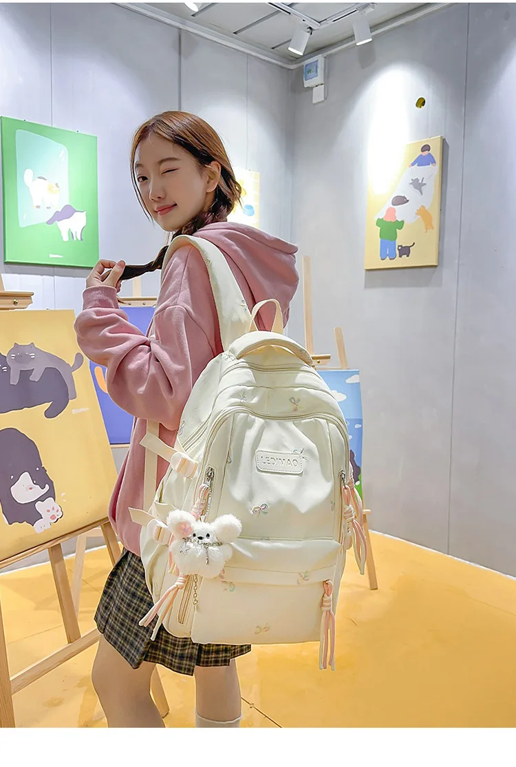 backpack for girls kids backpack Refreshing Light Large capacity school backpack Lovely Suitable for schooling and traveling