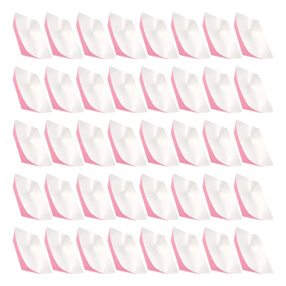 

60pcs Corn Tortilla Trays Disposable Paper Serving Boats Heavy Duty Food Plates for Mexican Tacos Sashimi Crawfish Boat