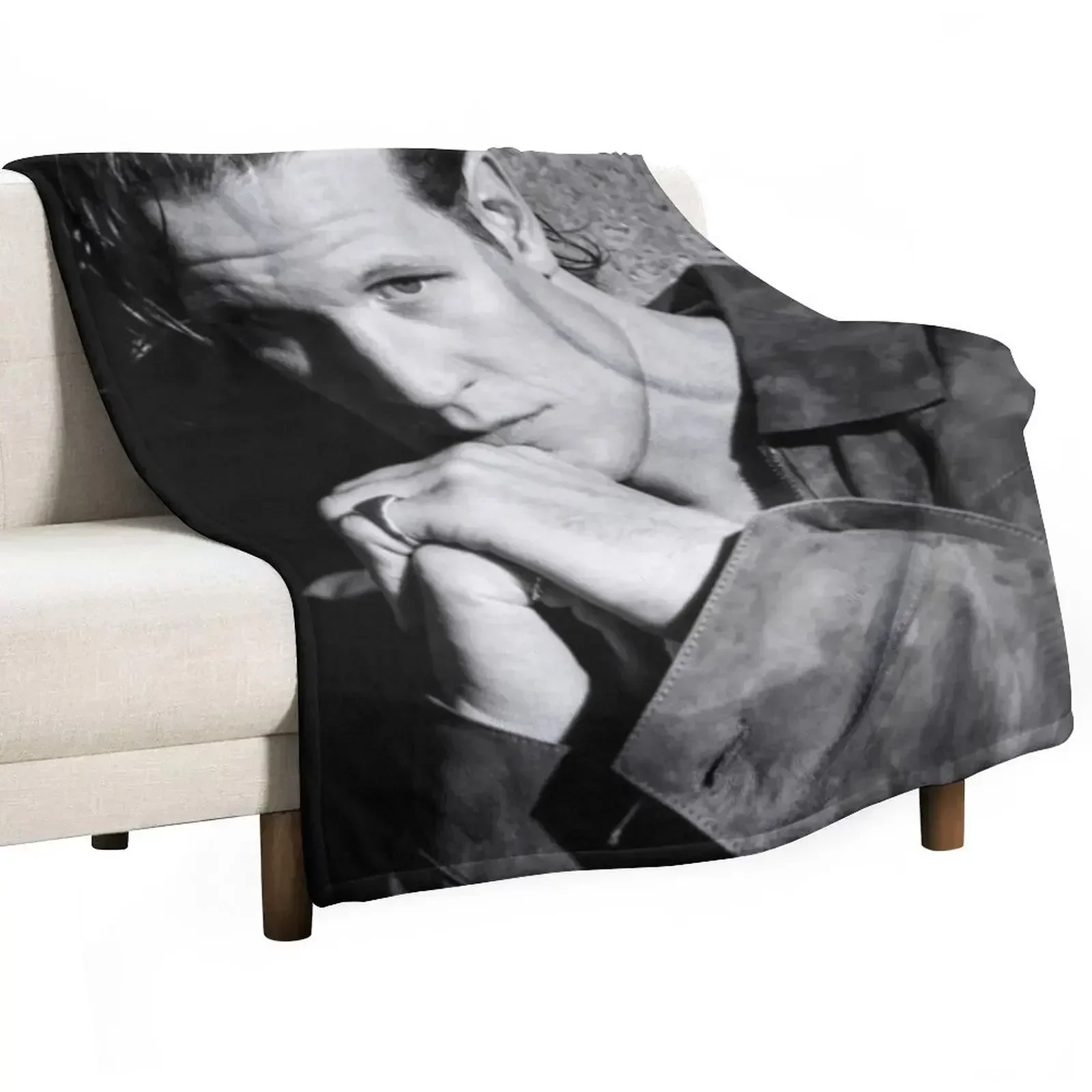 B&W MATT S. Throw Blanket Bed Fashionable Cute Plaid on the sofa Heavy Extra Large Throw for sofa Blankets