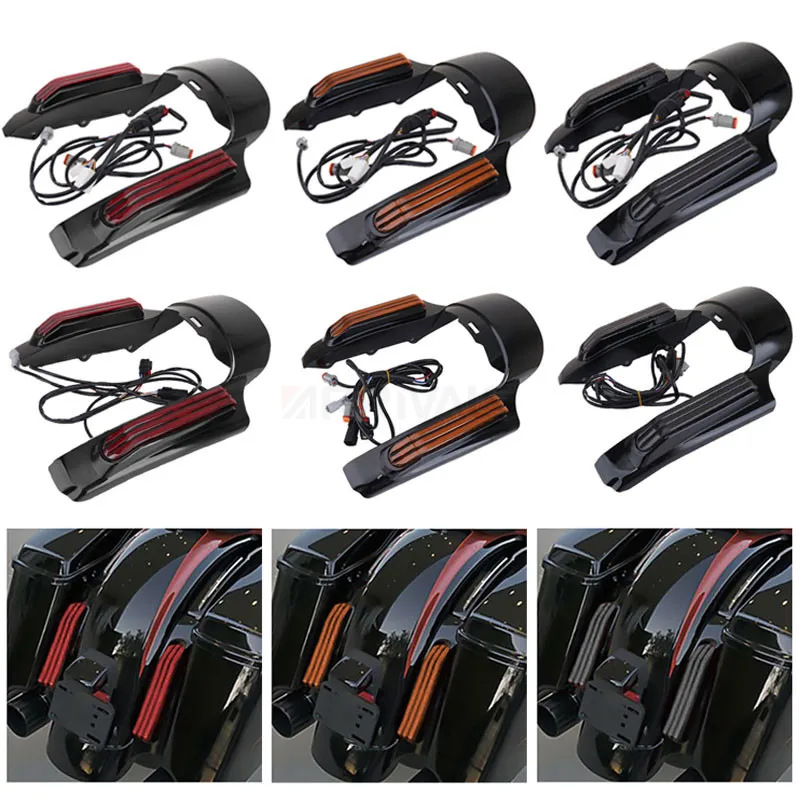 

Motorcycle Fender Extension Fascia For Harley For Harley Touring Road King Electra Glide 2009-2020 19 18 17 16 15 14 13 12 11 10