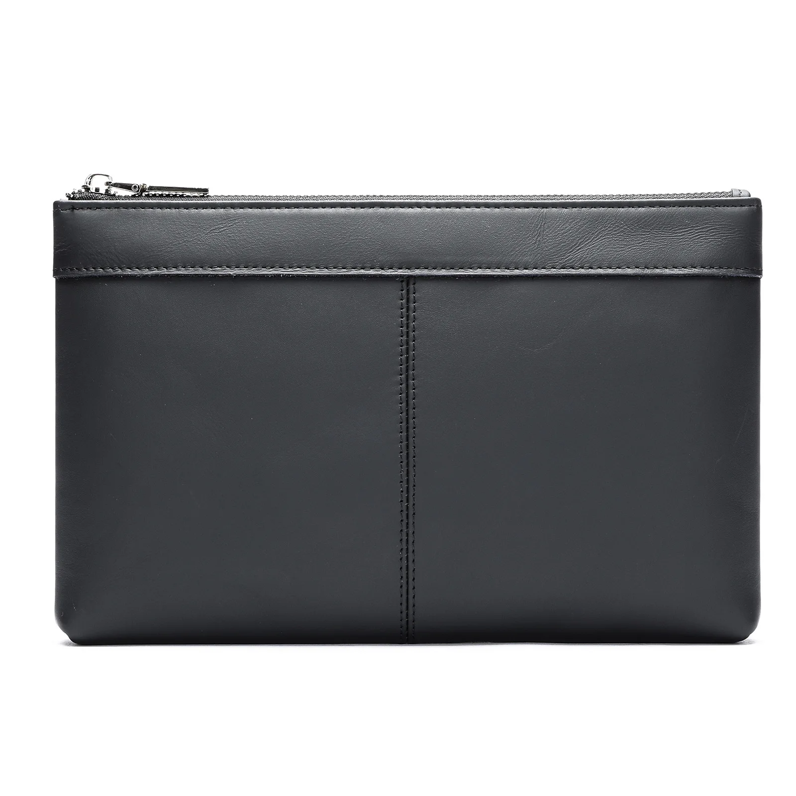 

New Men's Leather Clutch Bag, Durable Vintage Fashion Business Top Layer Cowhide Handbag