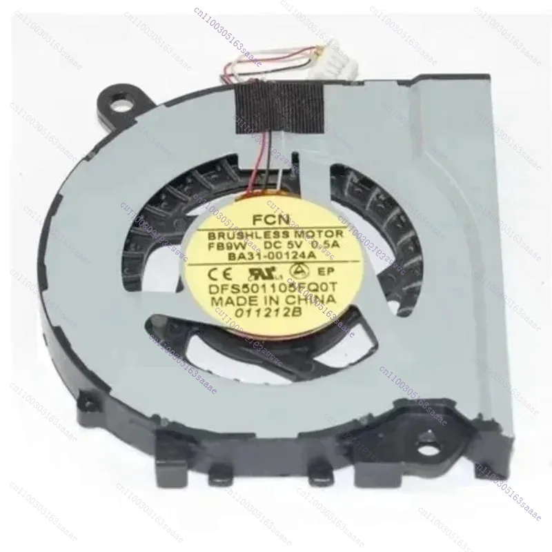 Ventilador de refrigeração da CPU do laptop para Samsung Ultrabook np530 np530u np530u4b np530u4c a01us FCN dfs 501105 fq0t fb9w BA31-00124A 5v 0,5A