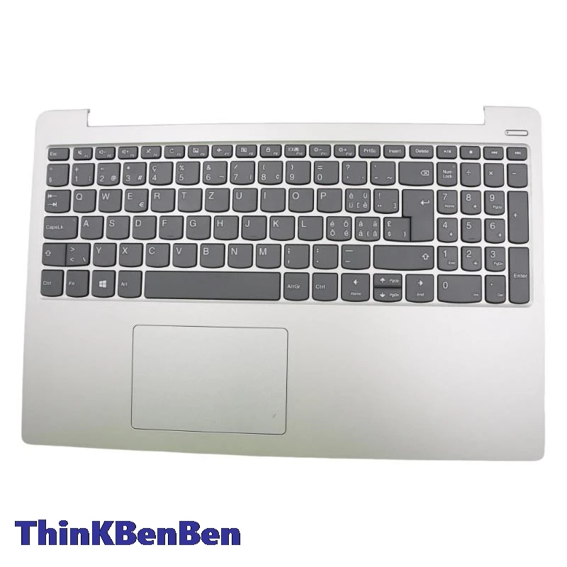 

SWS Swiss Platinum Grey Keyboard Upper Case Palmrest Shell Cover For Lenovo Ideapad 330S 15 15IKB 15AST 15ARR 5CB0R07248