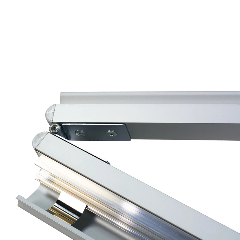 customized.Simple Sturdy Portable Folding Swing Sidewalk Pavement Sign Poster Display Stand with Double Sided Display Boards