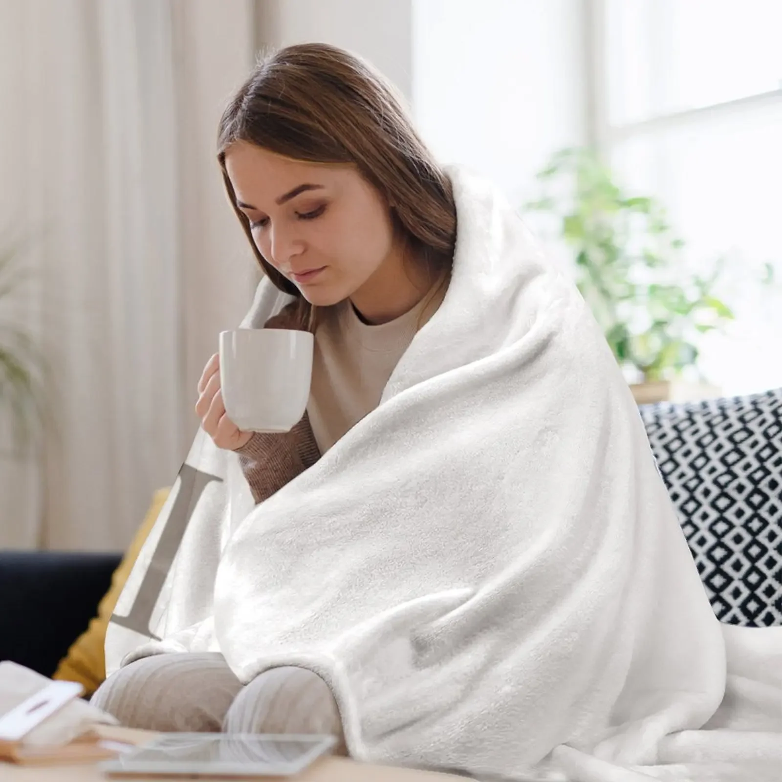 بطانية رمي كلاسيكية من جامعة دروري، سرير ناعم، بطانيات صيفية منقوشة ناعمة من القطيفة