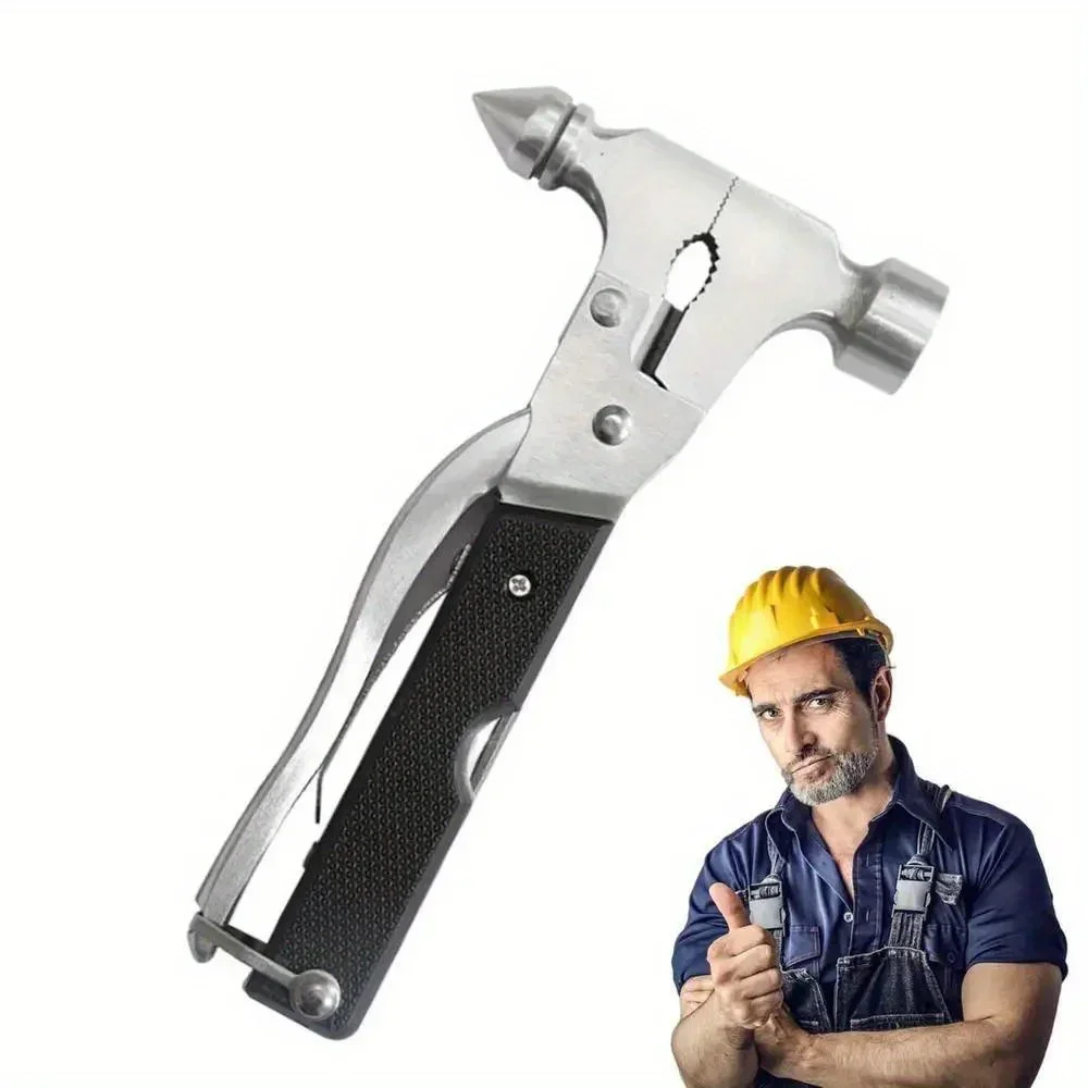 NEW Multi-functional Claw Hammer Hiking Outdoor Cool Gadgets and Survival Tools, Unique Gifts for Men and Boys