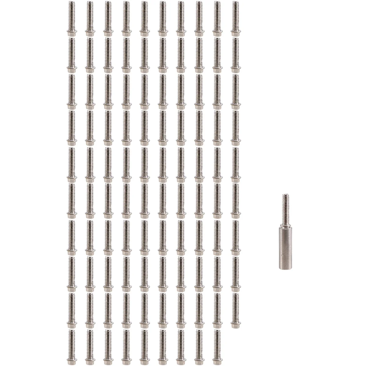 حار 100 قطعة 1.9 2.2 عجلة حافة الإمبراطوري M2 المسمار الديكور ل 1/10 RC الزاحف محوري SCX10 90046 AXI03007 Traxxas TRX4,B