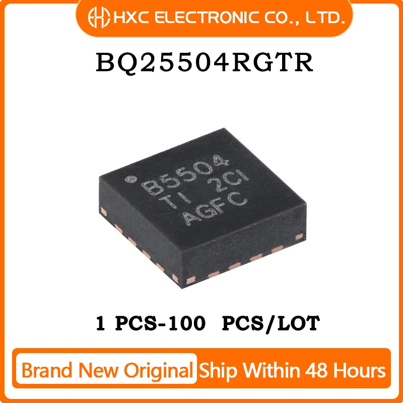 1PCS/5PCS/10PCS/50PCS BQ25504 BQ25504RGTR QFN16 100% New Original IC chip