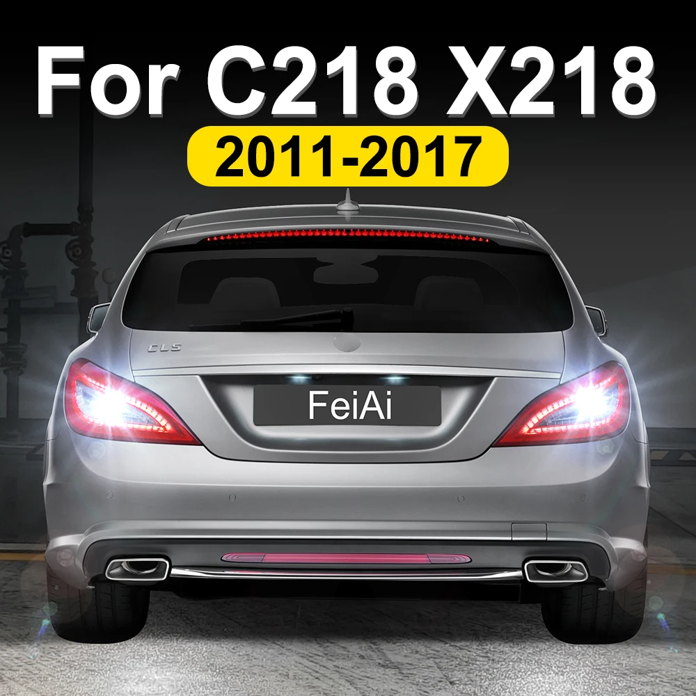 For Mercedes Benz CLS C218 X218 LED Reverse Lights Back Up Lamp 2011-2017 C218 Coupe X218 Shooting Brake Accessories 2012 2013