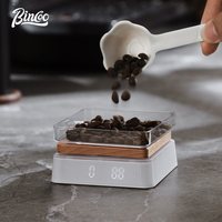 Digital Coffee Scale with Timer LED Screen Espresso Scale 2kg Max.Weighing 0.1g High Precision Measures in Oz/ml/g Kitchen Scale