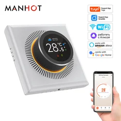 Smart home Tuya smart WiFi Knob thermostat Water Electric Floor Heating Gas Boiler Temperature Controller Works for Alexa Google