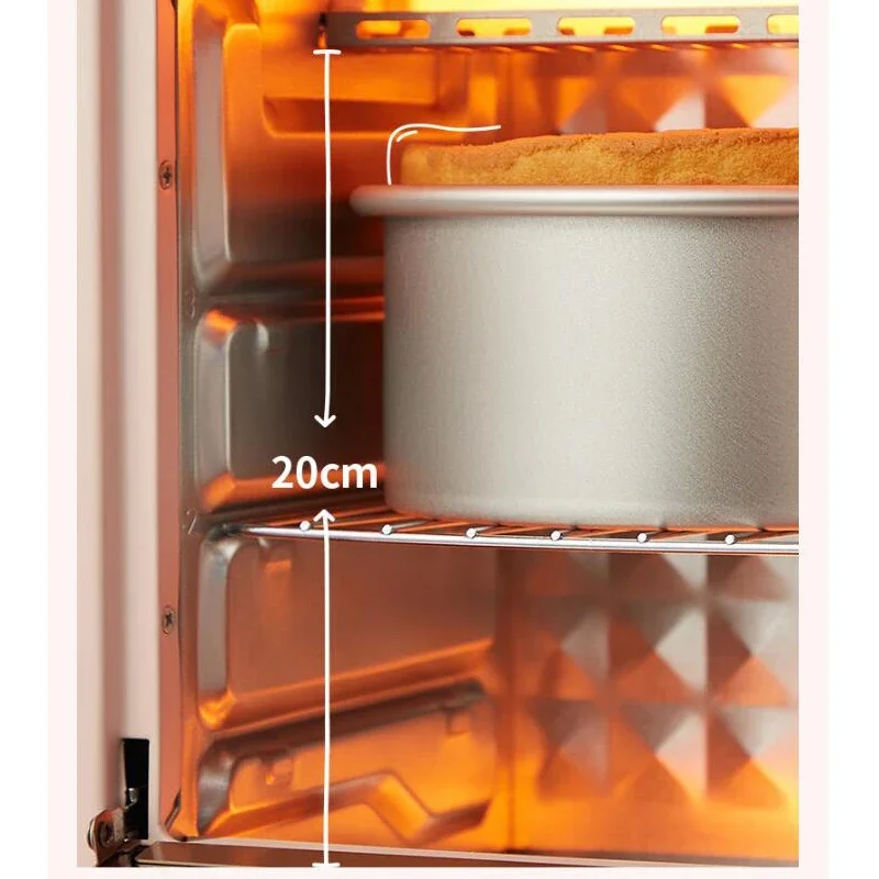 ครัวเรือน 220v 220V 12L Mini เตาอบขนมปังในครัวเรือนขนาดเล็กพิซซ่าเค้ก Tart เตาอบครัวมัลติฟังก์ชั่อุปกรณ์เบเกอรี่ 220V 800W