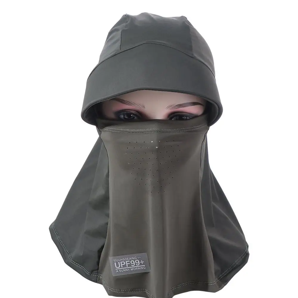 Thin UV Protection Sunshade Sun Hat Wide Brim Neck Guard Summer UV Protection Cap Dustproof Elastic Tea Picking Hat Sports