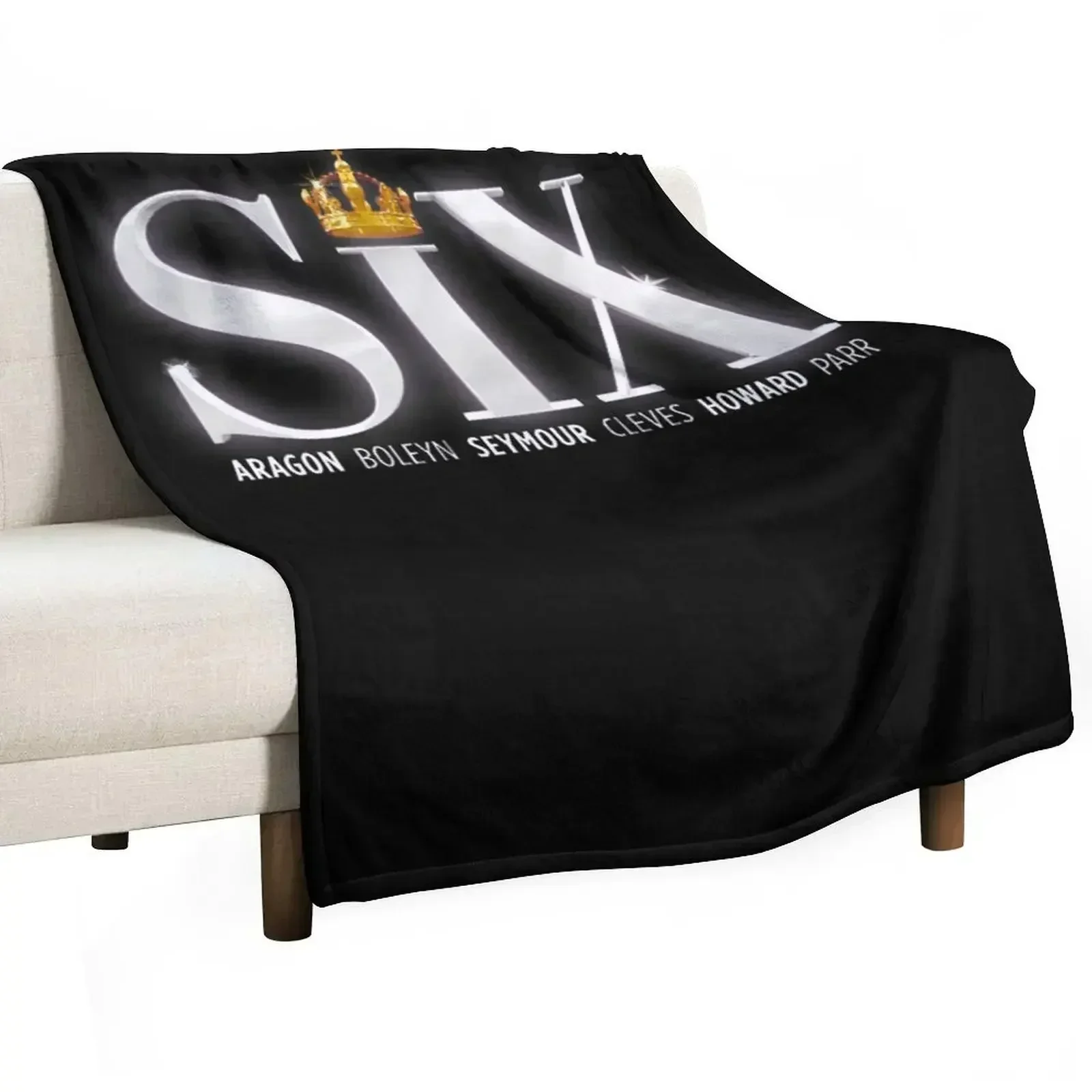

Six the Musical Logo Classic Throw Blanket Blankets For Bed Luxury Throw Blankets