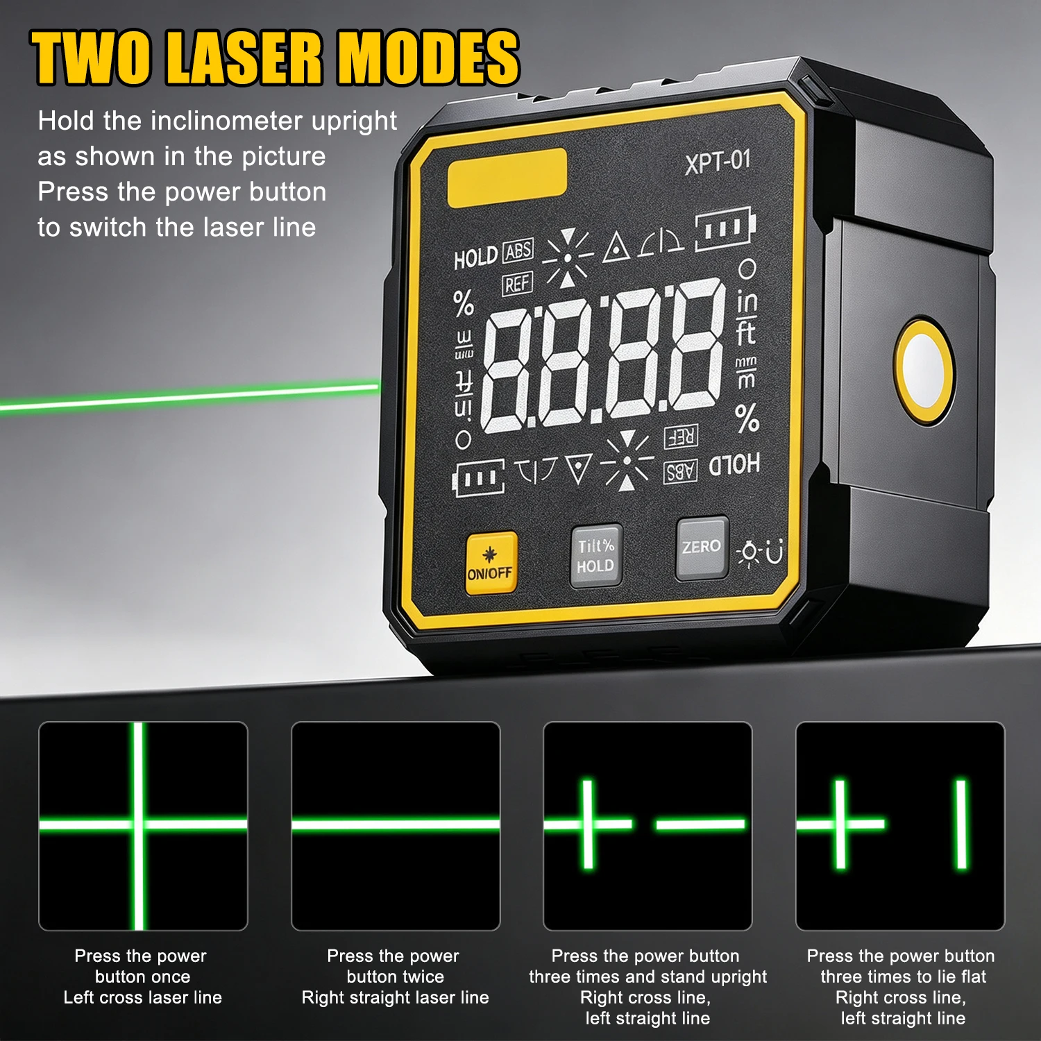 4 Side Strong Magnetic Digital - Industrial Laser Alignment 评论和价格