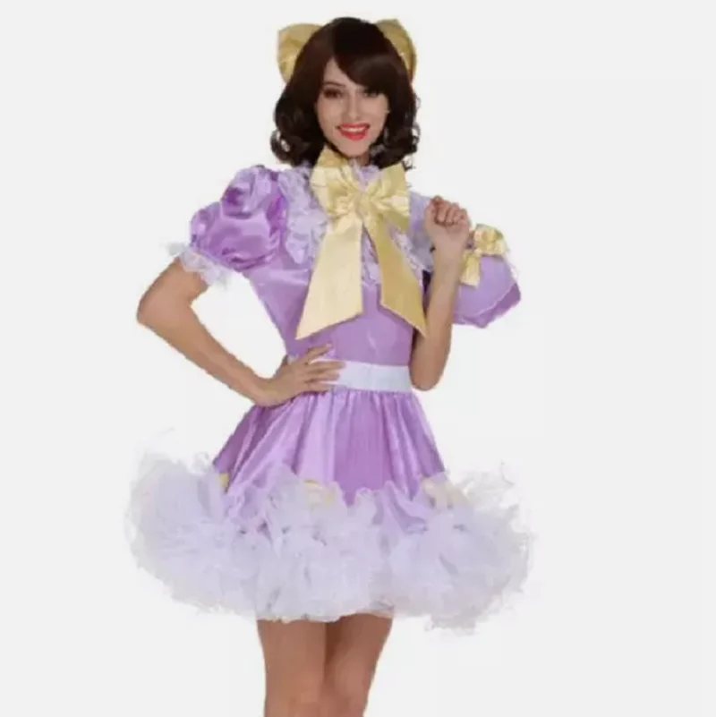 

Hot selling Purple Maid Sisi Dress Customization Role playing Dress Customization