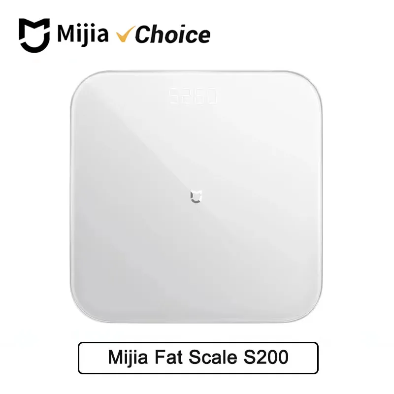 Mijia Fat Scale 2 Smart Home Body Composition Mi Fit App Mi Weight Scale S200 Bluetooth 5.0 LED Display Electronic Scale image 3