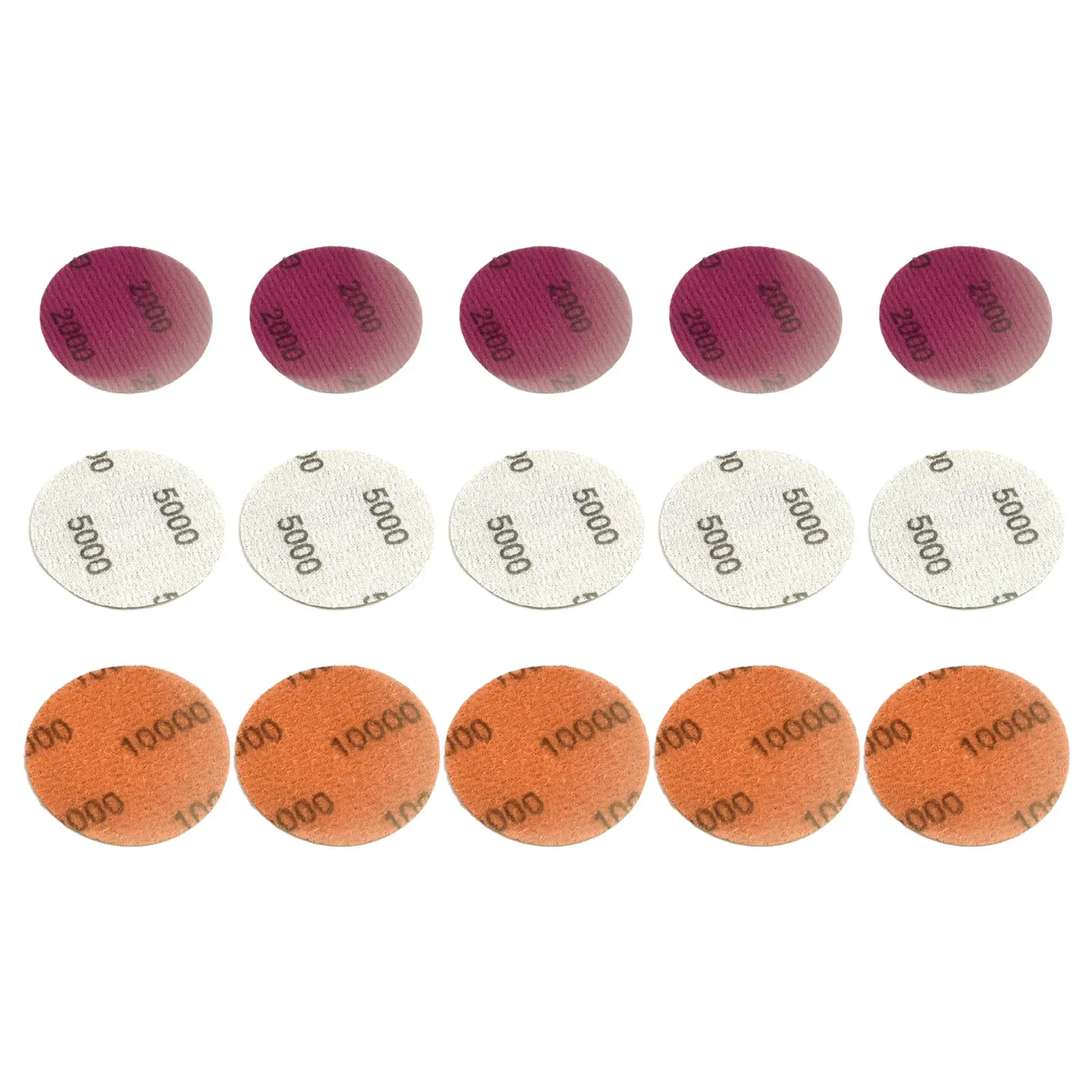 21Pcs 2 Inch 50mm Sandpaper Sanding Disc Soft Sponge Interface Buffering Pad Drill Adpter Set Headlight Abrasive Tools