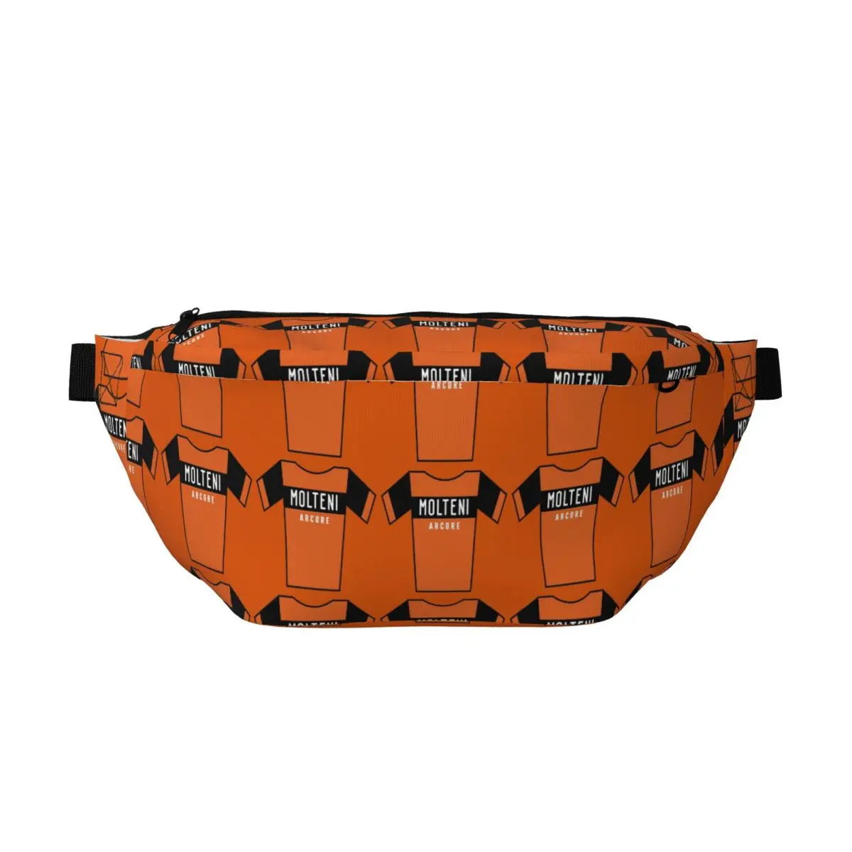 

Crossbody Waist Bag Retro Jerseys Collection - Molteni Men Women Adjustable Fanny Pack Traveling Running Money Phone Pouch Bag