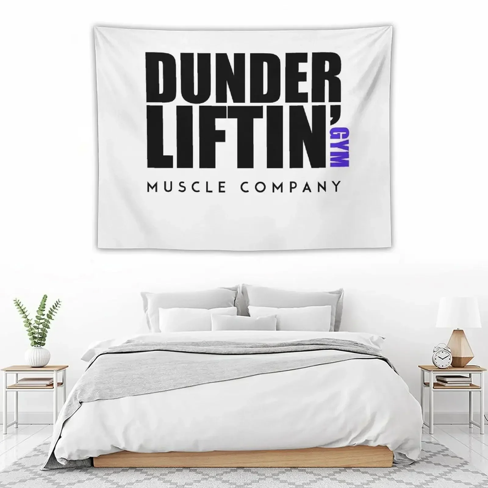 

Dunder Lifting Gym Muscle Company Tapestry Room Decorations Room Decor For Girls Wall Hangings Decoration Tapestry