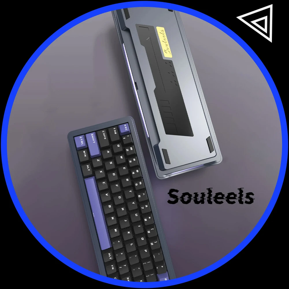 

Souleels SE68 клавиатура с магнитным переключателем, проводная механическая клавиатура, 8000 Гц RT0,001 мм, игровая клавиатура из алюминиевого сплава, аксессуары для ПК