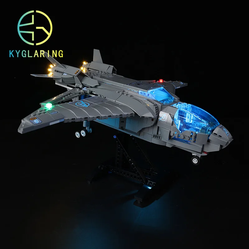 Kyglaring-Kit d'éclairage LED, blocs de construction non inclus, modèle 76248 soie et nuits