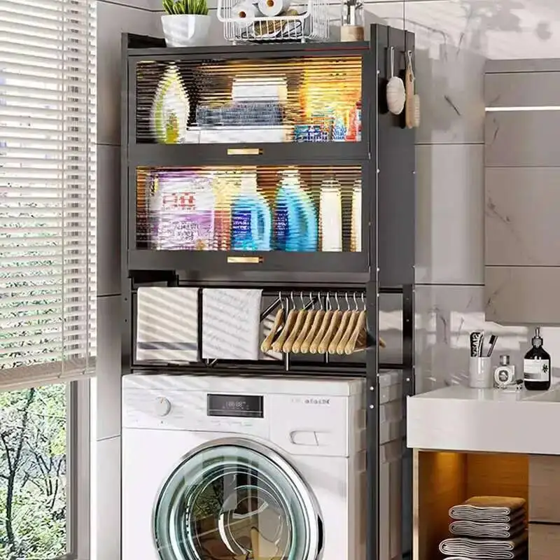 

Toilet Organizer Bathroom Cabinet Perfume Magazine Racks Display Shelf Bathroom Shelves Partitions Gabinete Salon Furniture