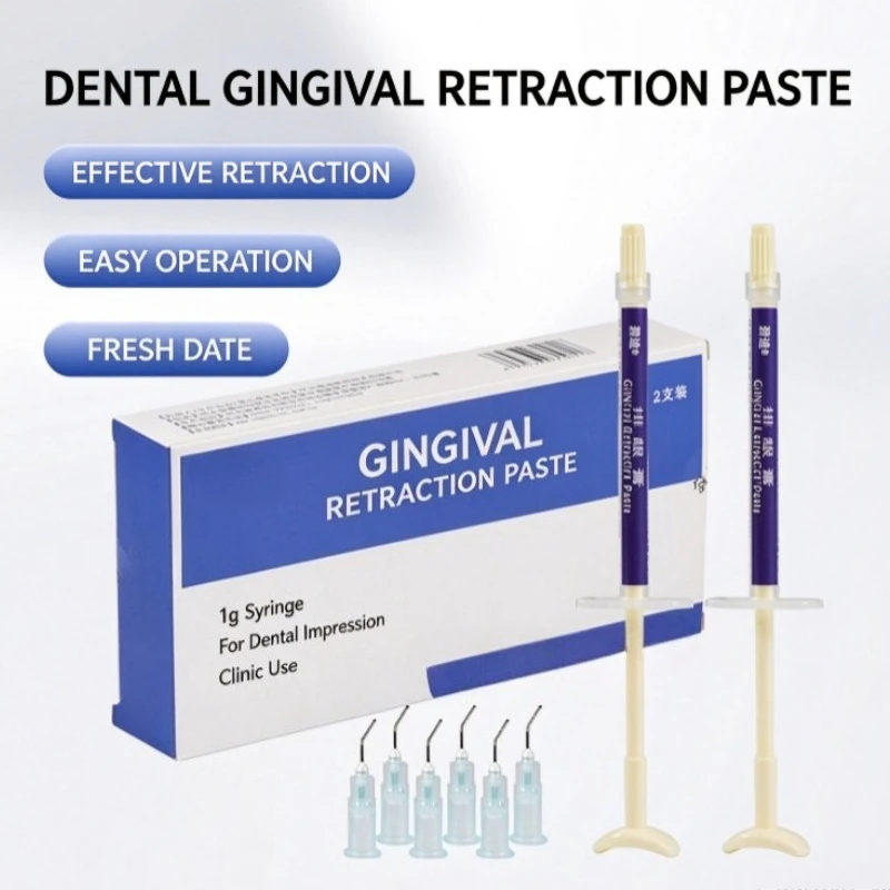 Dental Gingival Retraction Paste Hemostatic Gum Retraction Material for Dental Impression Oral Teeth Restoration and Clinic Use