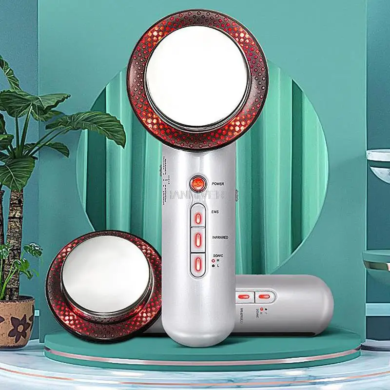 

Ultrasonic body slimming apparatus 3 in 1 weight loss massager induction apparatus beauty apparatus