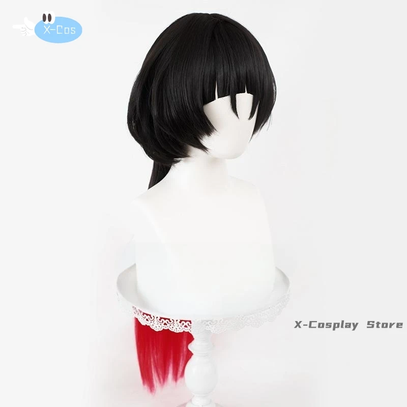 ZZZ جين دو شعر مستعار تأثيري مقاومة للحرارة الاصطناعية الشعر لعبة Zenless منطقة صفر النساء هالوين حفلة كرنفال تأثيري الدعائم