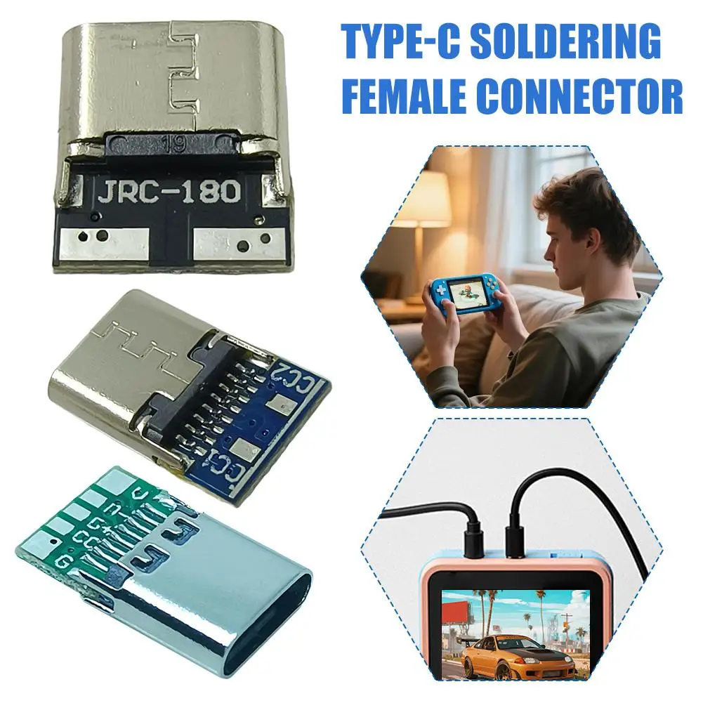 5Pcs Type C Connect…