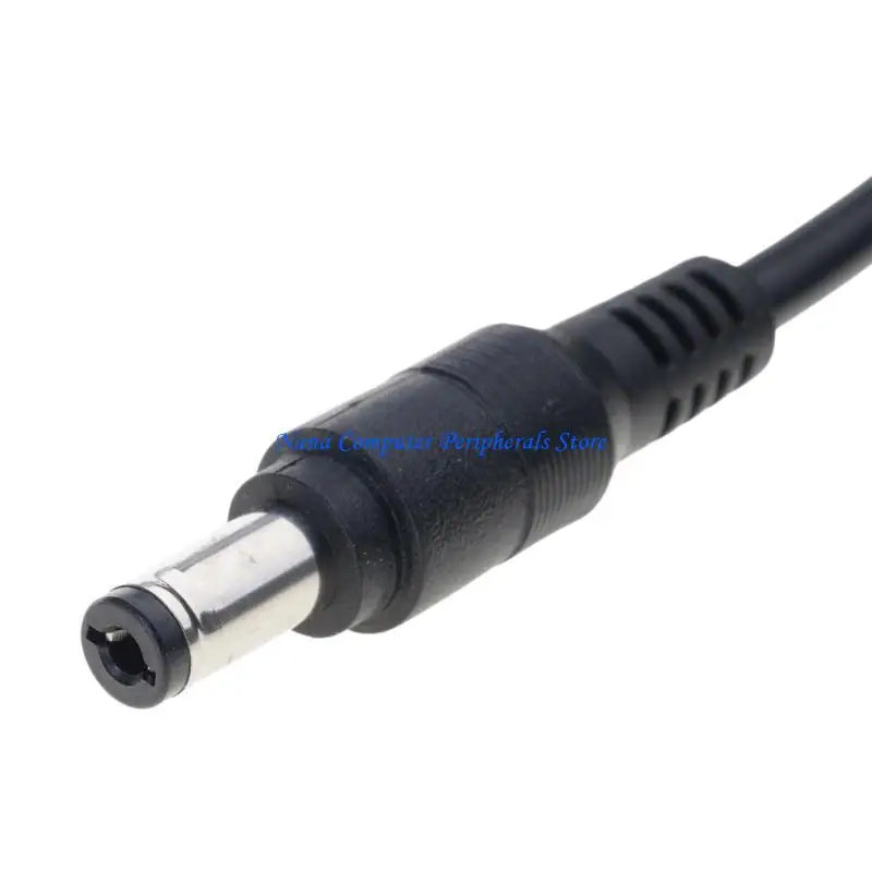 F68C Replacement 5.5mm x 2.1mm Straight  Power Male Plug to Bare Wire Open End Pigtail Power Cable Cord  Power