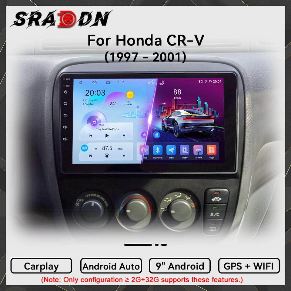 カーナビ HONDA VXM-215Ci Entry Navigation Car For Honda CR-V CRV 1997 - 2001 Android Car Radio Automotive