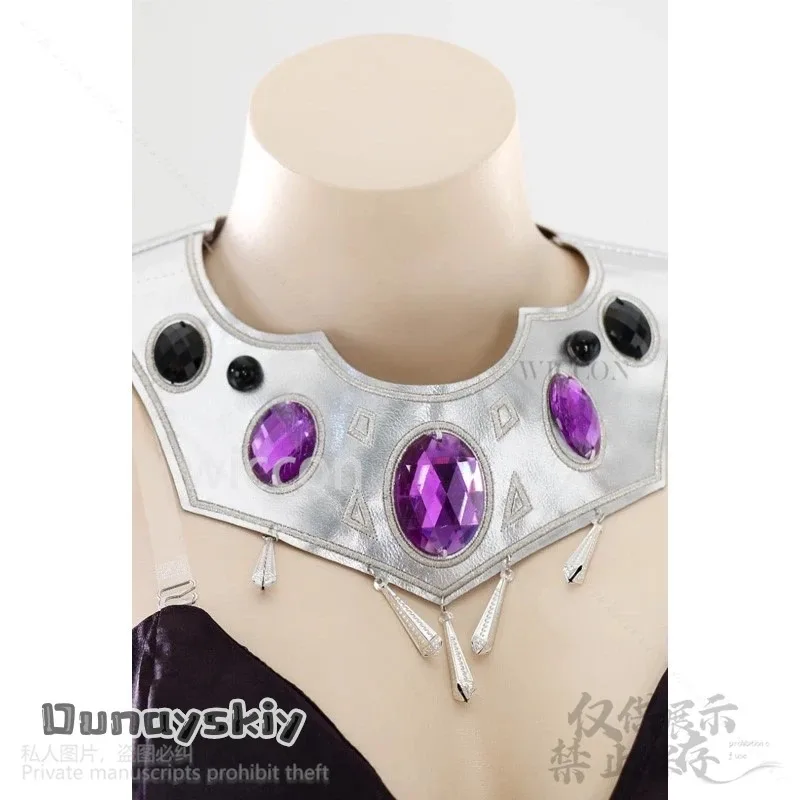 ชุดคอสเพลย์อลเบโดะ อนิเมะโอเวอร์ลอร์ด ซีซั่น 4 ปี 2025 ชุดเดรสเซ็กซี่ทรงเข้ารูปพร้อมสร้อยคอ ชุดยูนิฟอร์มปาร์ตี้โลลิต้า สำหรับฮาโลวีน คริสต์มาส และงานคาร์นิวัล