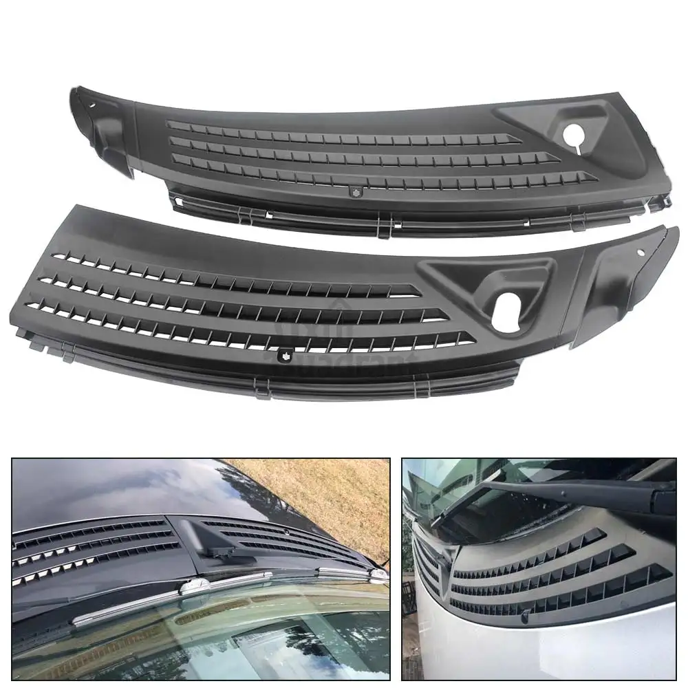 ABS Car Outer Windshield Panel Wiper Cowl Covers Fits For Lincoln Mark LT 2006-2007 Ford F-150 2004-2008 Automobile Accessories