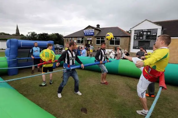 Infla  Human Foosball   Game Infla  Soccer   Game for Outdoor Adults Kids Group Party
