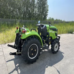 SYNBON Agricultural Mini 4-Wheel Tractor Multifunction Diesel 50HP Tractor