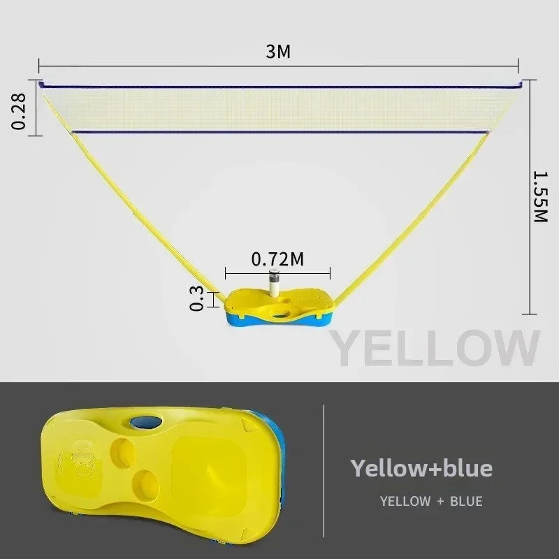 Portable Badminton Grid Professional Outdoor Simple New Product Block Folding Mobile Home Bracket