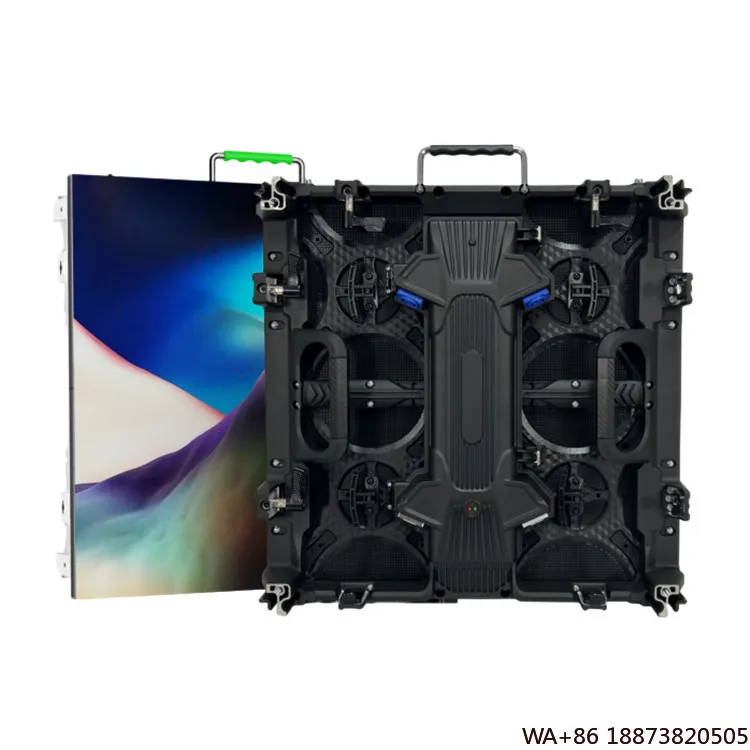 

Светодиодный дисплей Vcore Популярный аренда шкафа VCE 500x500 мм Сценический свадебный мобильный рекламный щит P2.6 P2.97 P3.9 P4.8