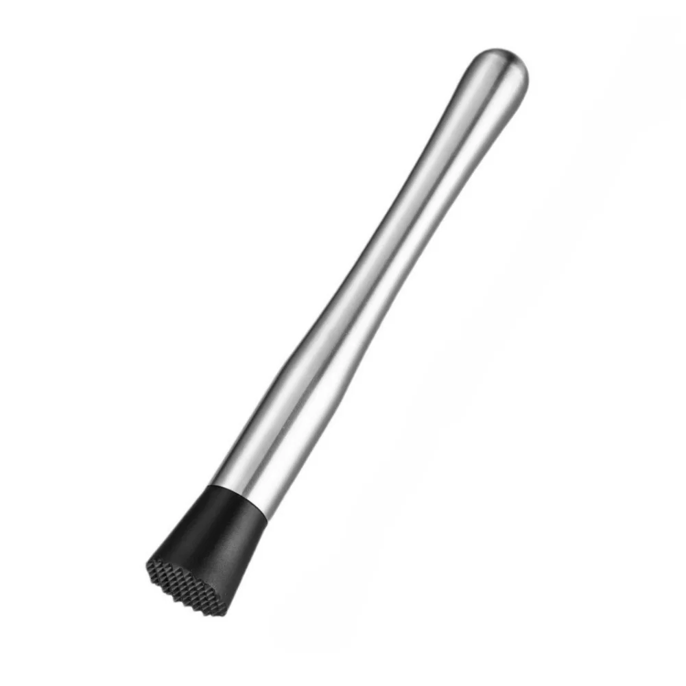 Stainless Steel Cocktail Muddler Crushing Multifunctional Crushed Ice Hammer Professional Mixing Lemon Muddle Pestle